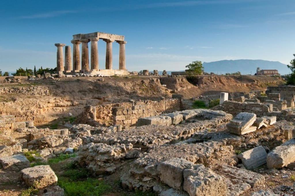 Stone Suite In The Center Of Corinth Exterior foto